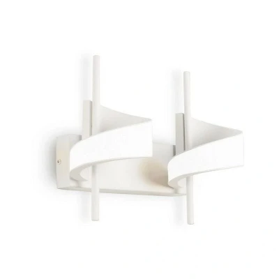 Image of Tsunami 2 Light Spiral Wall Lamp, 24W LED, 3000K, 1800lm, Sand White