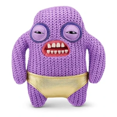 Image of Fuggler Gold Fuggs by ZURU Funny Ugly Monster, Plush, Collectible, Toy (Mr Needles Pants)