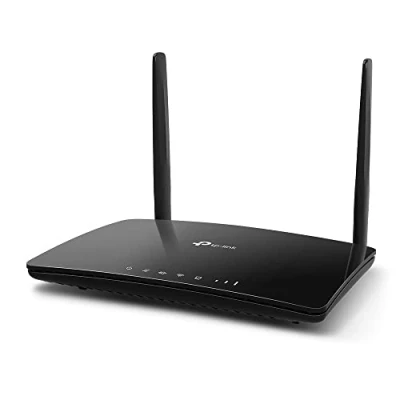 Image of TP Link Box 4G, Router 4G+ LTE Cat.6 300 Mbps WiFi AC 1200 Mbps, 2 x SMA for External Antenna, 4 RJ45 Gigabit Ports, Removable Antennas, OneMesh, Modem SIM Card Any Operator, Archer MR600