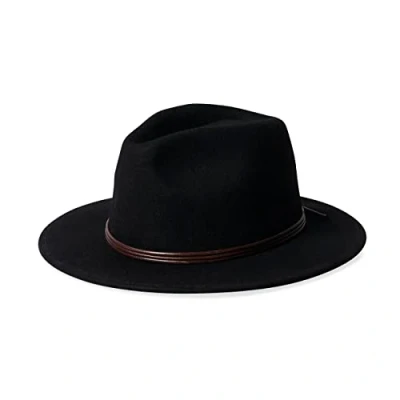 Image of Brixton Ridge Fedora, Black, One Size