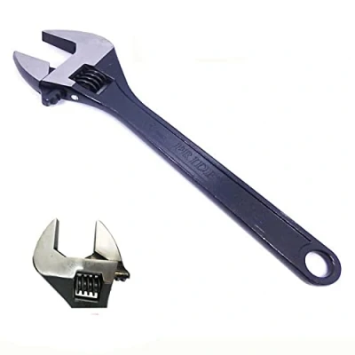 Image of 18&quot; (450mm) Long Heavy Duty Adjustable Spanner Wrench Shifting