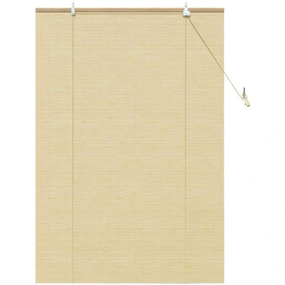 Image of vidaXL Window Blinds &amp; Shades Natural 110 x 160 cm Bamboo