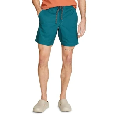 Image of Eddie Bauer Men&#039;s Top Out Ripstop Short, Blue Spruce