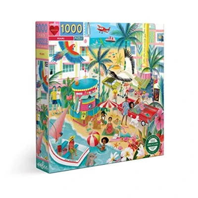 Image of eeBoo Puzzle 1000 pièces : Miami