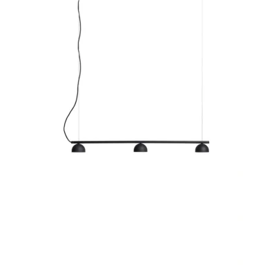 Image of Northern Blush LED hanging light, 3 bulb, round