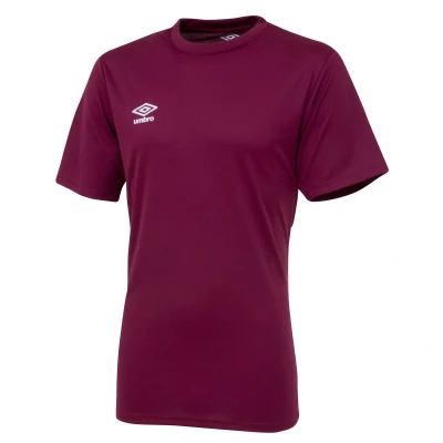 Image of Umbro Childrens Unisex Childrens/Kids Club Jersey (New Claret) Red Size 13Y