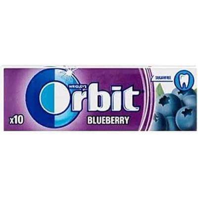 Image of 10 Packs of Original WRIGLEY&#039;S Orbit/Extra Chewing Gum Fresh Stock (Orbit Blueberry, 20 Pack) Helps keep Teeth Clean And Mouth