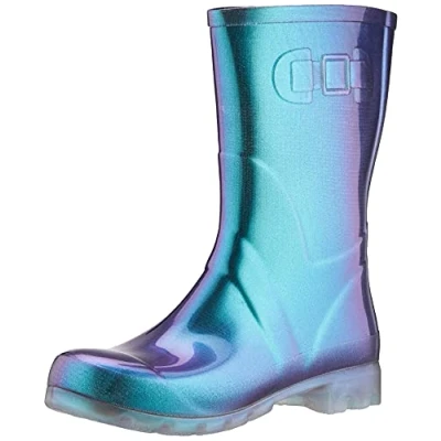 Image of Beck Women&#039;s Glossy Wellington rain boots, 4 UK