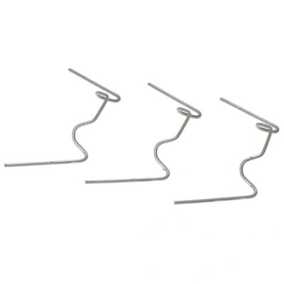 Image of ALM Greenhouse Springwire Glazing Clips (Pack 50) GH001, Silver