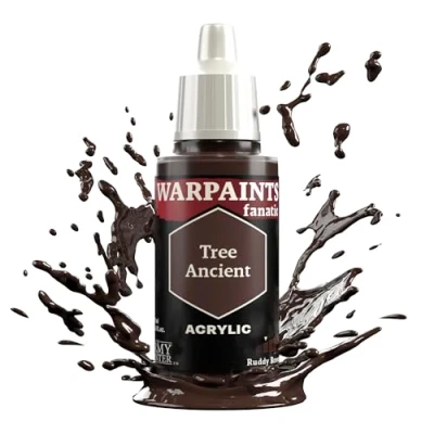 Image of The Army Painter Browns &amp; Neutrals Warpaints Fanatic 18ml Acrylic Paints (Tree Ancient)