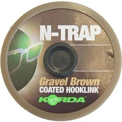 Image of Korda N Trap Soft Gravel Brown (20lb) Carp hooklink material