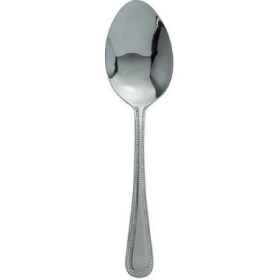 Image of 12 x Bead Table Spoon, Cutlery, Dozen Spoons, Stainless Steel 18/0
