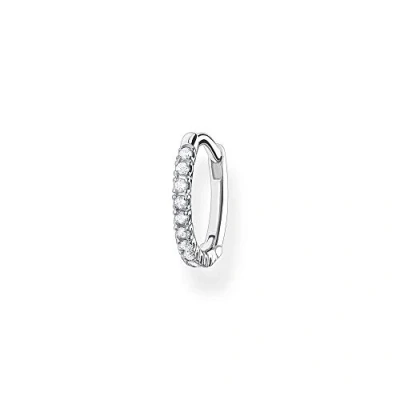 Image of Thomas Sabo Women Single Hoop Earring 925 Sterling Silver