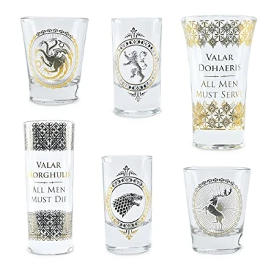 Image of Game of Thrones Glassware Shot Glasses Set