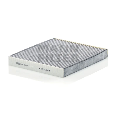 Image of 971330K000, 971332B010, 971332B010AT, 971333K000, 976193K000 Pollen Filter MANN CUK 2362 Activated Carbon 251mm 221mm 30mm