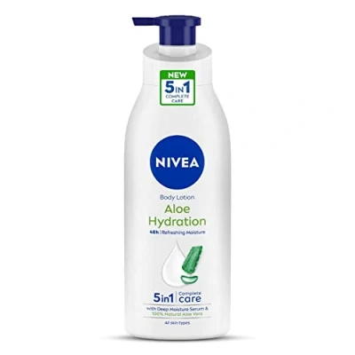 Image of Nivea Aloe Hydration Body Lotion, 400ml