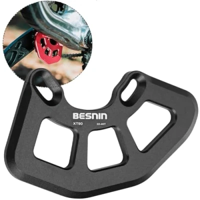Image of BESNIN Bash Guard for 22T to 40T Chainrings,Bicycle Chain ISCG05 suitable downhill bikes/Cycling Road bike/Bicycle Motocross (black)