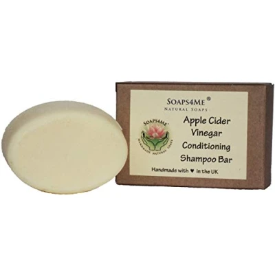 Image of ATTIS Handmade Apple Cider Vinegar Conditioning Shampoo Bar with Kaolin Clay Almond Oil Shea Butter Sulfate Free Aloe Vera gel For Men &amp; Women