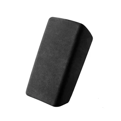 Image of Alfanxi Armrest Box Cover Italy Alcantara Material Case Protector Compatible with Tesla Model 3/Model Y (Black)