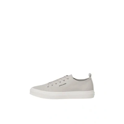 Image of JACK &amp; JONES Men&#039;s Jfwbayswater Canvas Trainers Sneaker, Moonbeam, 7 UK
