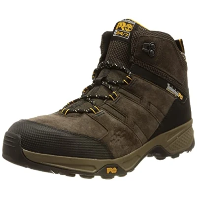 Image of Timberland PRO Men&#039;s Switchback LT ST SP S1 Ankle Boot, Brown, 7 UK