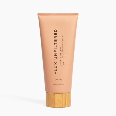 Image of + Lux Unfiltered N32 DEEP Gradual Self Tanning Cream in Santal, Hydrating Lotion, Gluten Free, Vegan Cruelty Free Tanner, Luxurious Sunless Tanner Loaded with Antioxidants