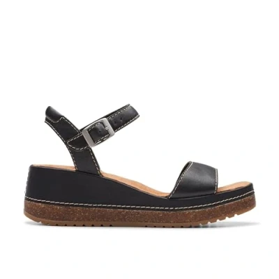 Image of Kassanda Lily Leather Women&#039;s Wedge Slingback Sandals
