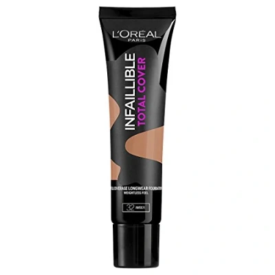 Image of L&#039;Oréal Infallible Total Cover Foundation, 32 Amber, 35 g