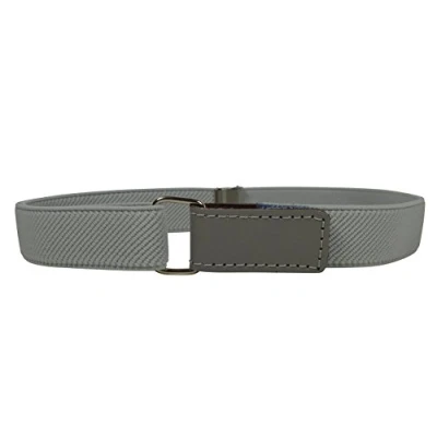 Image of Olata Children’s Stretch Elasticated Belt with Adjustable Hook and Loop Fastening 0 2 years. Light Grey