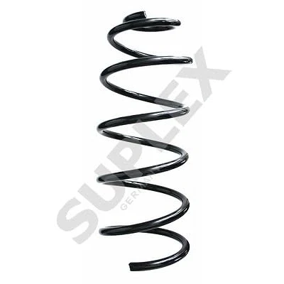 Image of 1J0411105CQ Coil spring SUPLEX 39289 Front Axle with constant wire diameter white, Blue (5x) VOLKSWAGEN: Golf 4, 4 Variant