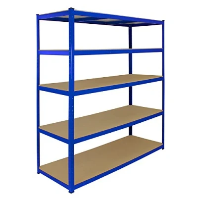 Image of Garage Racking Shelving Storage Unit Organisation Steel MDF Home Warehouse Shelves Racks Shed 1600mm x 600mm