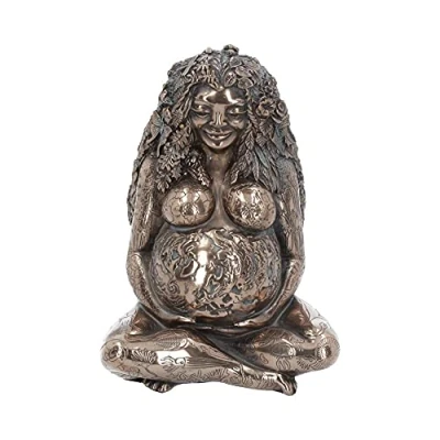 Image of Nemesis Now Mother Earth Bronze 17.5cm Figurine, Resin, One Size