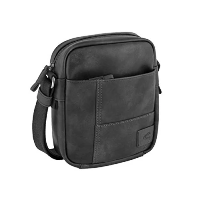 Image of camel active Umhängetasche; 251 Laos Messenger Bag, 23 cm, Black (Schwarz)