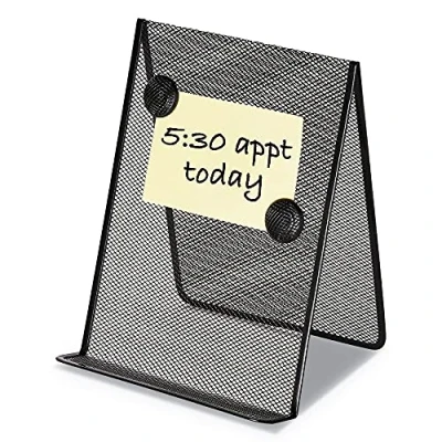 Image of Universal UNV20027 Metal Mesh Document Holder, Black