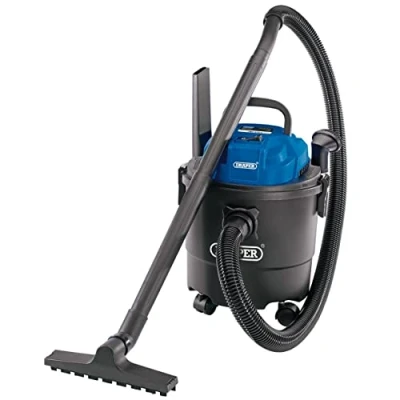 Image of Draper 230V Wet &amp; Dry Vacuum Cleaner, 15L, 1250W