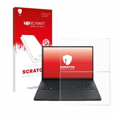 Image of upscreen Scratch Shield Screen Protector compatible with ASUS ZenBook Duo OLED 2024 UX8406 HD Clear, Anti Fingerprint