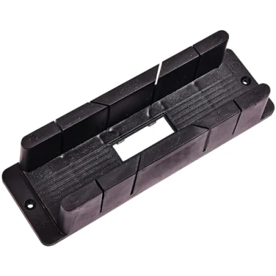 Image of MIDI Mitre Block Angle Cutting Box Medium Compact Carpenter Miter Farming Craft Hobby DIY Wood Working Garage Workshop Hand Tools UK Free P&amp;P