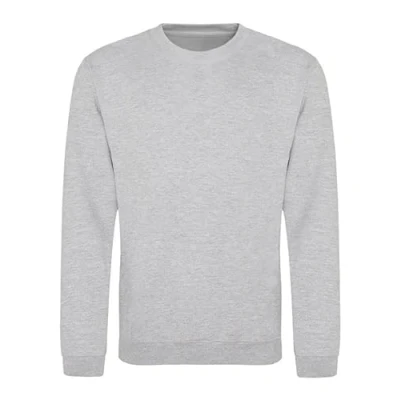 Image of AWDis Men&#039;s Sweat Sweatshirt, Grey (Heather Grey), Large