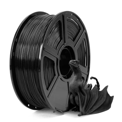 Image of FLASHFORGE ASA Filament 1.75mm, Anti UV 3D Printer Filament, Dimensional Accuracy +/ 0.02mm, Heat &amp; Weather Resistant Perfect for Printing Outdoor Functional Parts (Black)