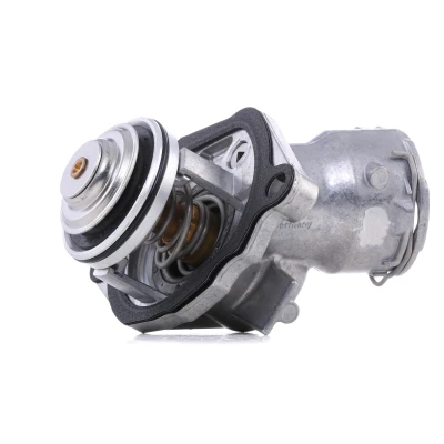 Image of 2722000015, 2722000115, 2722000415 Engine thermostat WAHLER 4834.100D 100C with gaskets/seals MERCEDES BENZ: SLK, CLK Convertible, C Class Saloon