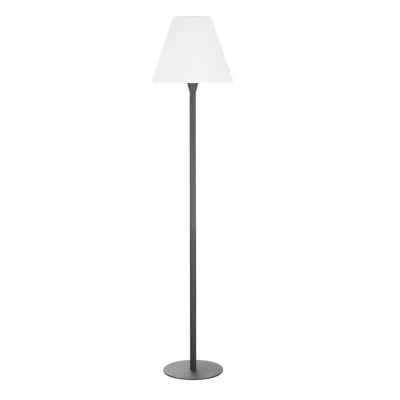 Image of SLV Adegan Outdoor Floor Lamp Anthracite/Milky