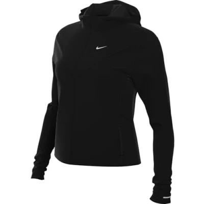 Image of Nike Performance Swift Running jacket, Women&#039;s, Size: XL, Black/reflective silver