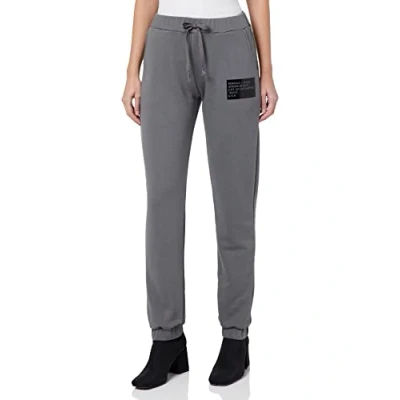 Image of KENDALL &amp; KYLIE Women&#039;s K&amp;K W Patch Jogger Sweatpants KKW3711713, Grey, M