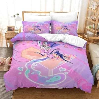 Image of GDEKCIEAS Queen Bee Boys Bedding Set 3 Pieces Duvet Cover Set,3D Comforter Cover,Soft Microfiber Quilt Cover,Bedspread Cover,Teens,Kids,Adults,Zipper Closure Double（200x200cm）
