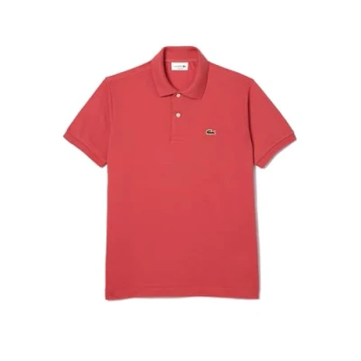 Image of Lacoste Mens Polo Shirt Red L