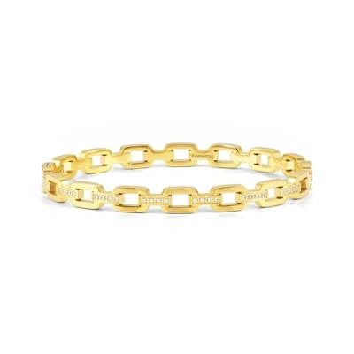 Image of Nomination Pretty Bangles Chain Large Gold Steel