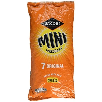 Image of Jacobs Mini Cheddars Original Biscuits, 25g