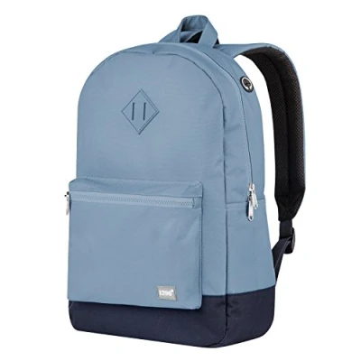Image of Hauptstadtkoffer Lightweight Backpack with Pocket for Notebook, Robust Daypack Water Repellent, Men and Women, 19 Liters Blue/Dark Blue