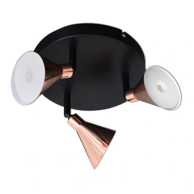Image of Copper LED Ceiling Spotlight Clusters 3000K