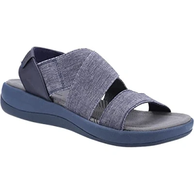 Image of Hush Puppies Women&#039;s Sophia Sandal, Navy, 5 UK
